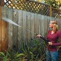 Pressure Washing a Fence