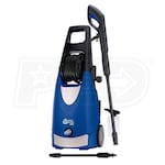 AR Blue Clean 1800 PSI (Electric-Cold Water) Pressure Washer With Hose Reel