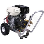 Pressure-Pro Professional 3500 PSI (Gas-Cold Water) Aluminum Frame Pressure Washer w/ Honda Engine & GP Pump
