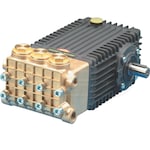 General Pump 66 Series 6525 PSI 4.3 GPM (Solid Shaft) Triplex Pressure Washer Pump (Belt Drive)