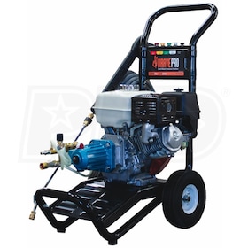 View BravePro Professional 3300 PSI (Gas - Cold Water) Pressure Washer w/ Honda Engine & CAT Pump