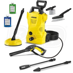 View Karcher 1600 PSI (Electric - Cold Water) K2 CHK Pressure Washer w/ Car & Home Kit