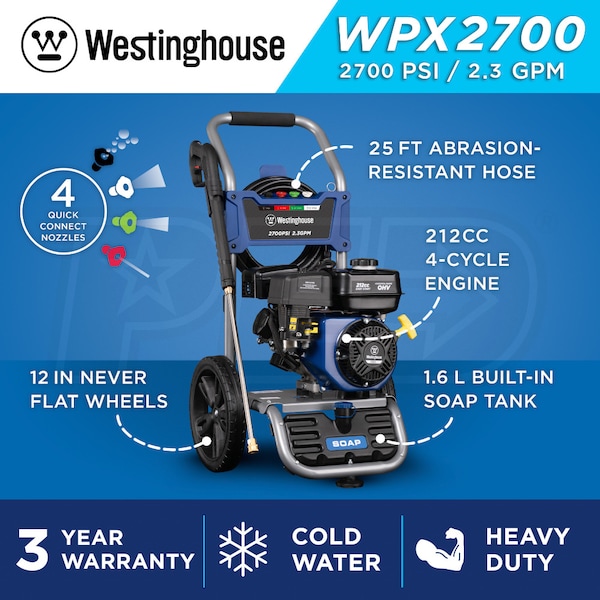 Westinghouse WPX2700