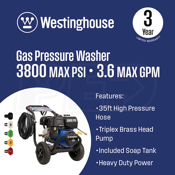 Westinghouse WPX3800