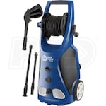 AR Blue Clean 1800 PSI (Electric-Cold Water) Pressure Washer With Hose Reel & Turbo Nozzle
