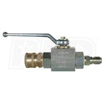 BE Pressure Whirl-A-Way 3/8" Ball Valve Kit (7250 PSI 180℉)