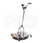 BE Whirl-A-Way Professional 30" Stainless Steel Surface Cleaner (5000 PSI 300°F)