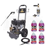 BE 3100 PSI (Gas - Cold Water) DIY Gas Boat Wash Pressure Washer Kit