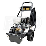 BE Professional 3800 PSI (Gas - Cold Water) Pressure Washer w/ AR Pump & Honda GX270 Engine