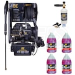 BE 1500 PSI (Electric - Cold Water) DIY Wall Mount Car Wash Pressure Washer Kit