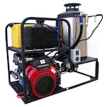Cam Spray Professional 5000 PSI (Gas - Hot Water) Skid Mount Pressure Washer w/ Udor Pump & Electric Start Honda GX690 Engine 