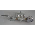 General Pump Sewer Jetting Kit w/ Ball Valve, Gauge, & Three 3.0 Stainless Steel Sewer Nozzles
