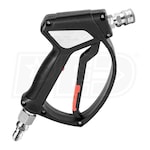 MTM Hydro 3,000 PSI 4 GPM SGS28 Easy Hold Spray Gun w/ Stainless Steel QC Fittings (Hot / Cold Water)