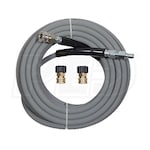 MTM Hydro Premium Adapters & 50-Foot Non-Marking Professional Hose Kit 5 (4000 PSI - Hot/Cold Water)