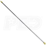 Pressure-Pro 12-Inch Aluminum Extension Lance w/ Quick Connects (Hot / Cold Water)