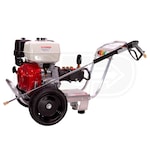 Pressure-Pro Professional 4000 PSI (Gas-Cold Water) Aluminum Frame Pressure Washer w/ General Pump & Honda GX390 Engine  (CARB for 50 States)