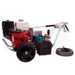 Pressure-Pro 4000PSI Deluxe Start Your Own Pressure Washing Business Kit w/ Belt-Drive, Alum. Frame, CAT Pump & Electric Start Honda GX390 (47-State Complaint)