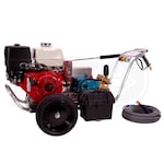 Pressure-Pro 4000 PSI Deluxe Start Your Own Pressure Washing Business Kit w/ Belt-Drive, Alum. Frame, CAT Pump & Electric Start Honda GX390 (47-State Complaint)