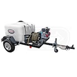Simpson Professional 3800 PSI (Gas - Cold Water) Pressure Washer Trailer w/ CAT Pump & Honda GX270 Engine