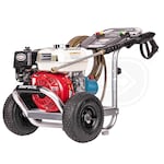 Simpson ALH3228-S Professional ALH3228 3400 PSI (Gas - Cold Water) Aluminum Frame Pressure Washer w/ CAT Pump, Honda GX200 Engine, 15
