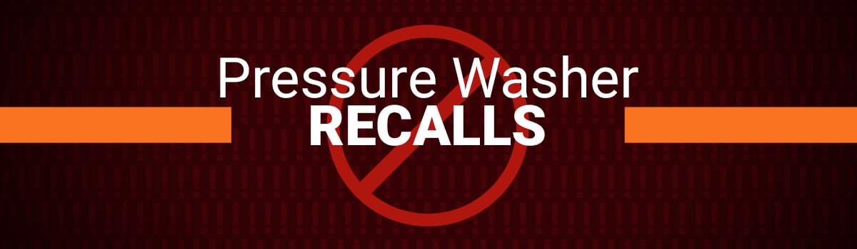 Pressure Washers Direct Safety Recalls