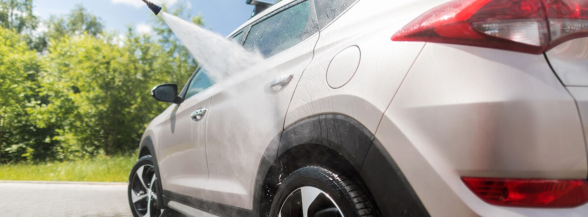 Pressure Washing Cars