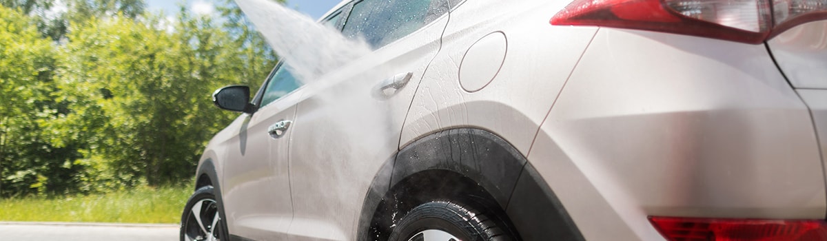 Pressure Washing Cars