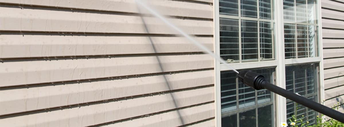 Pressure Washing Cement Siding