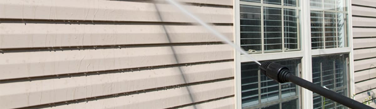 Pressure Washing Cement Siding