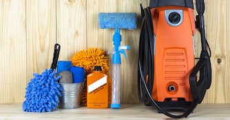 Electric Pressure Washer Storage