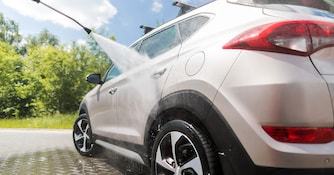 Pressure Washing Cars