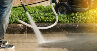 Pressure Washing Concrete