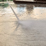 Pressure Washing Sidewalk