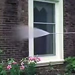 Using Pressure Washer to Rinse Bricks