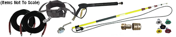 Pressure Washer Kit Components