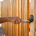 Staining A Fence