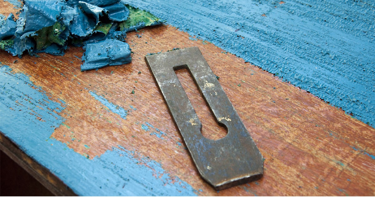 Stripping Paint From Wood