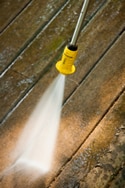 Washing a Deck