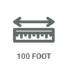 100 Foot Pressure Washer Hoses Graphic