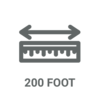 200 Foot Pressure Washer Hoses Graphic