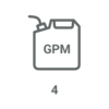 4 GPM Gas Pressure Washers Graphic