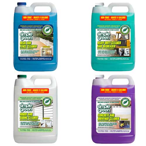 Concentrated Detergent for Pressure Washers