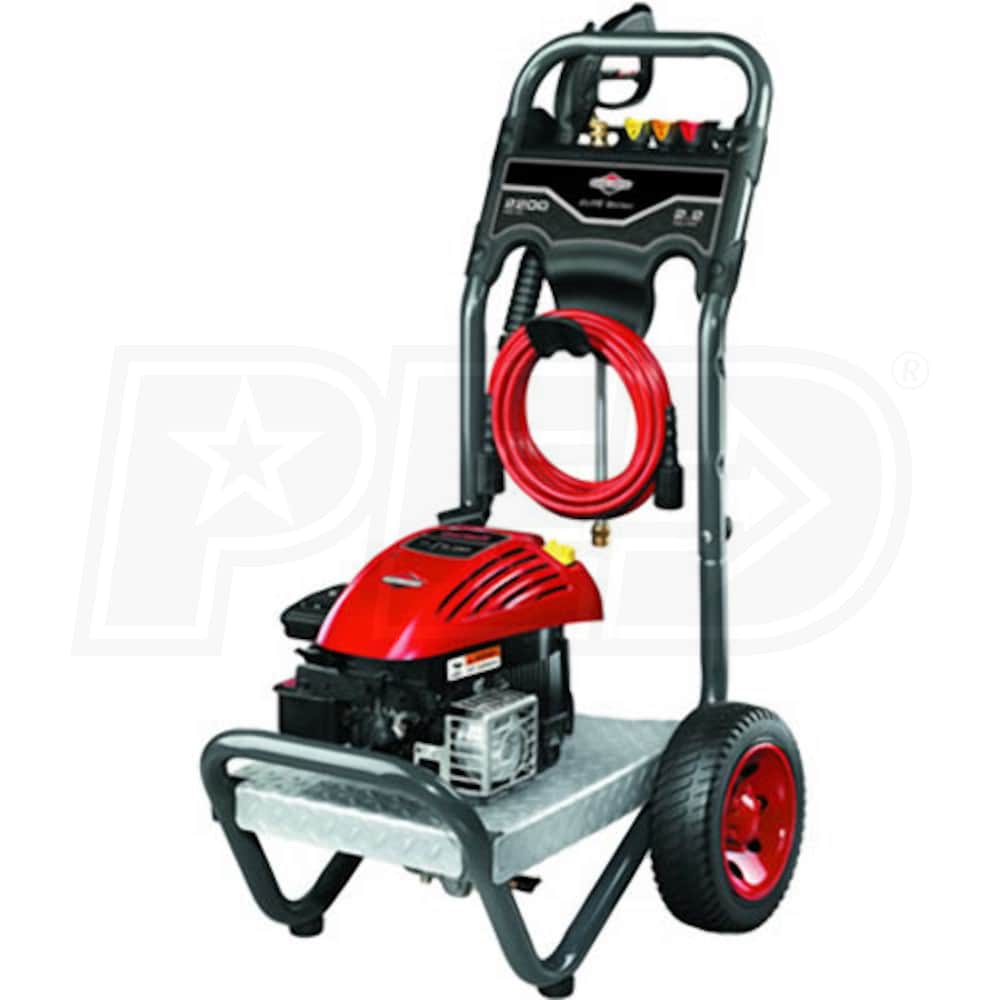 Briggs and stratton pressure washer 2200 psi on sale 2.2 gpm
