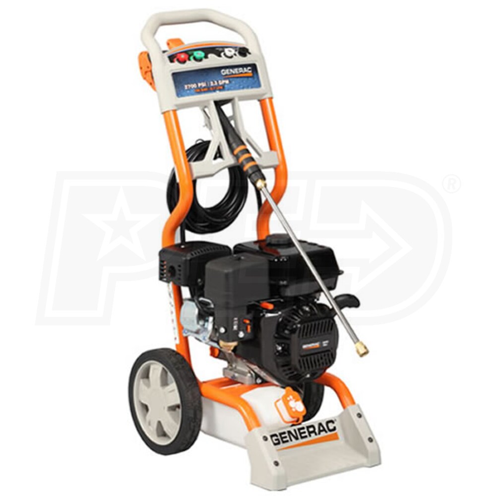 Generac 6023 2700 PSI Gas Cold Water CARB Compliant Pressure Washer