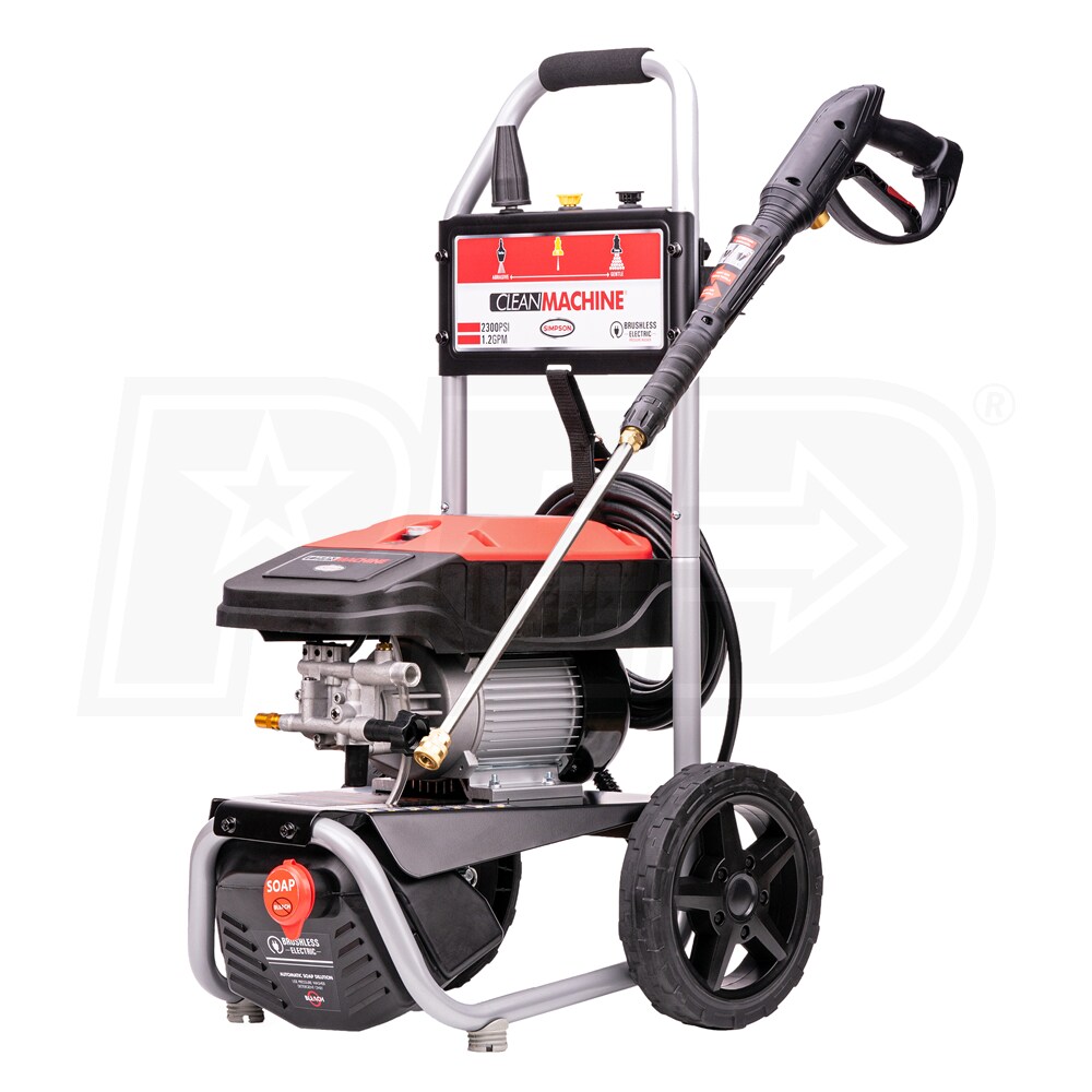 Simpson 61016 Clean Machine CM60976 2300 PSI Electric Cold Water