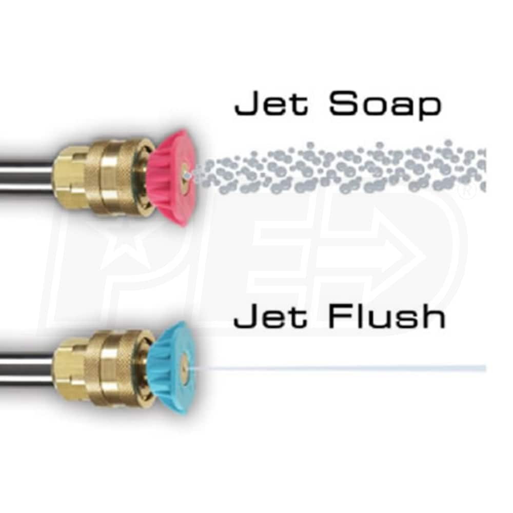 Generac 6616 2nd Story Pressure Washer Nozzle Kit Soap & Rinse Tips