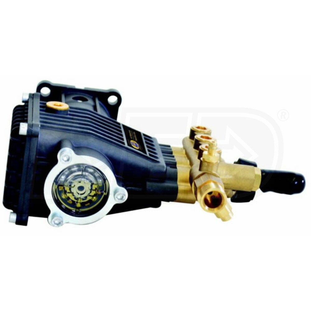 AAA 90037 Fully Plumbed 3400 PSI 2.5 GPM Horizontal Triplex Plunger