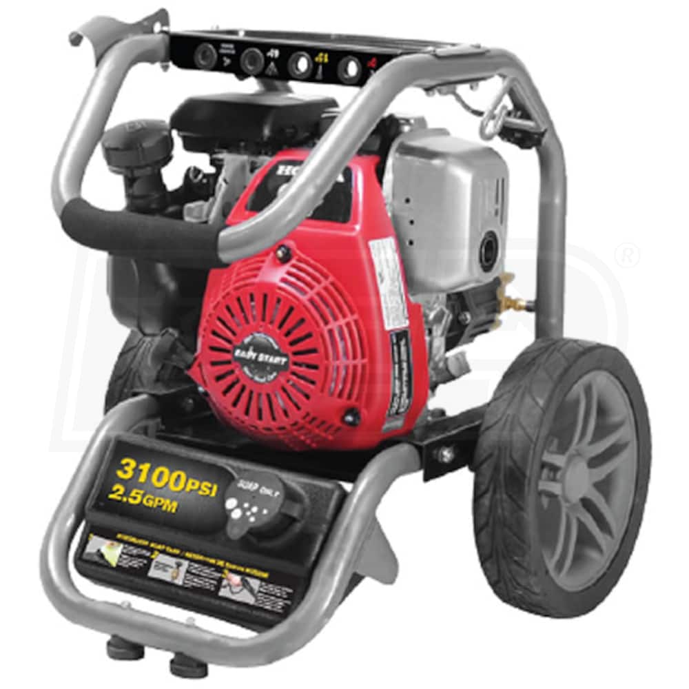 BE BE316HAS 316HA 3100 PSI Gas Cold Water Pressure Washer w/ Honda