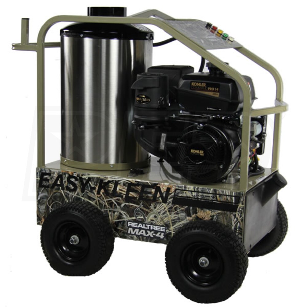 Easy-Kleen RVWASH100-6.5 RV & Car Lot 2700 PSI Gas - Cold Water Pressure  Washer Trailer w/ General Pump & Kohler Engine