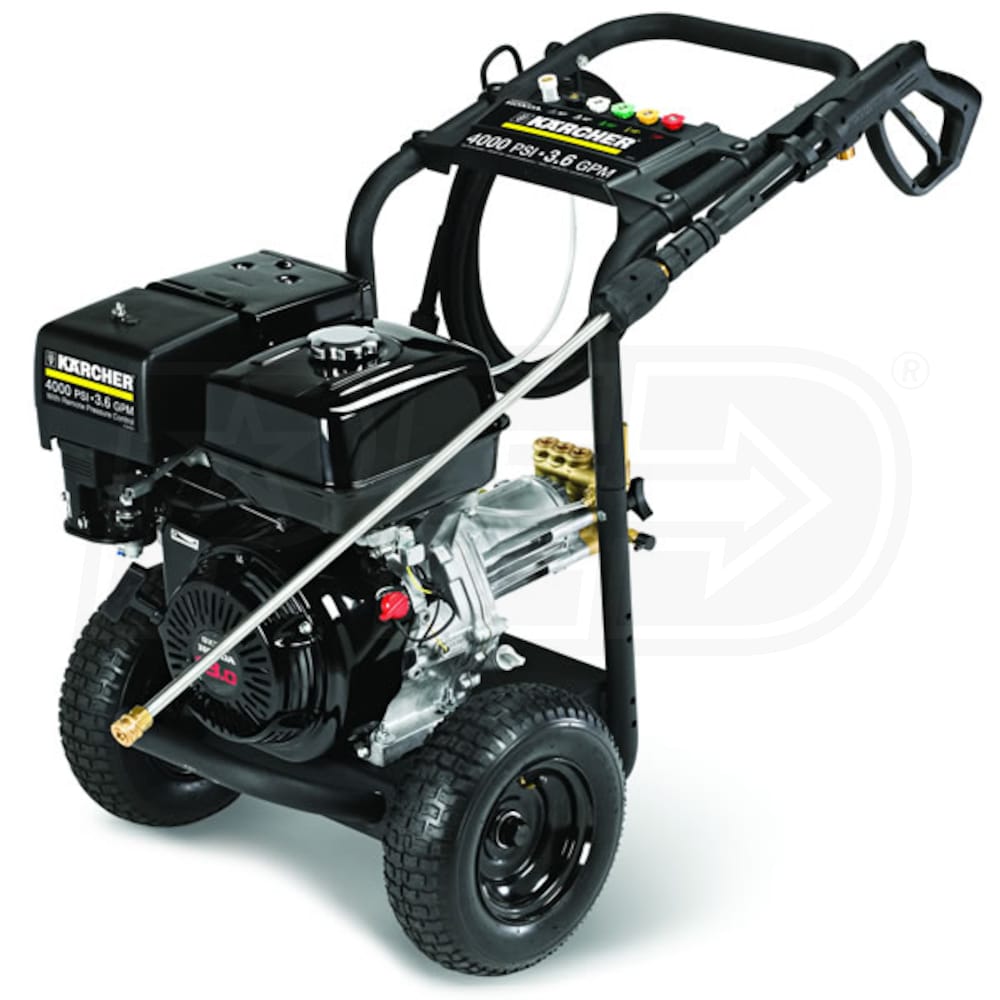 Karcher Professional 1 107 078 0 Karcher 3000 Psi Gas Cold Water Pressure Washer W Honda Engine